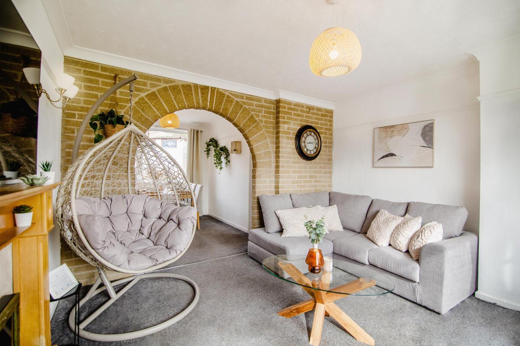 Serene Boho Retreat: White Oak Charm House 7Ppl Sheffield Esterno foto