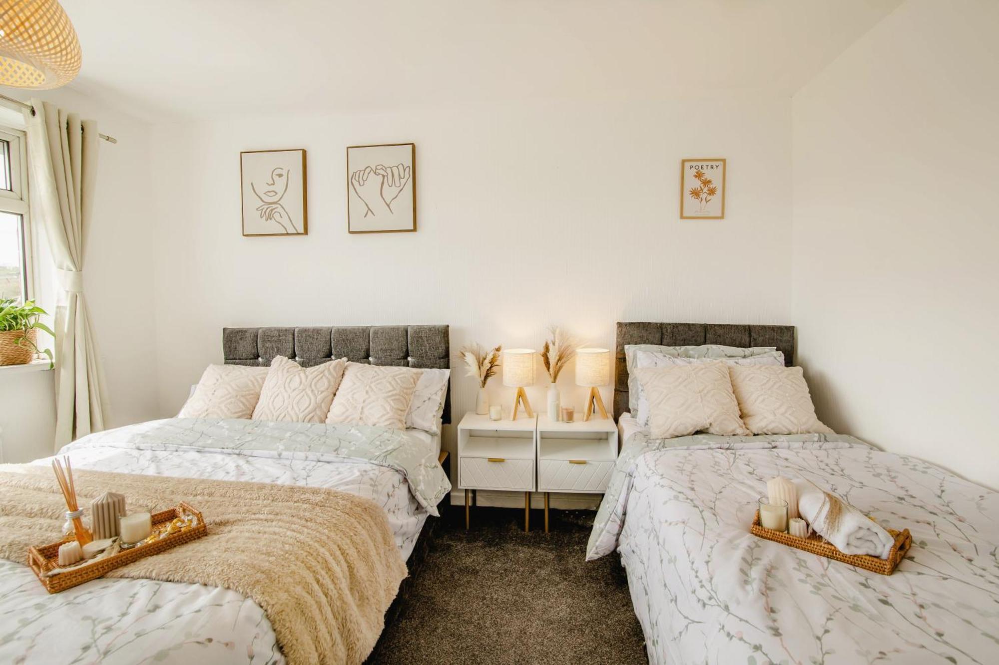 Serene Boho Retreat: White Oak Charm House 7Ppl Sheffield Esterno foto