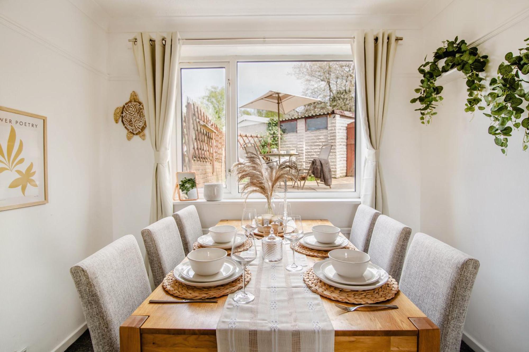 Serene Boho Retreat: White Oak Charm House 7Ppl Sheffield Esterno foto